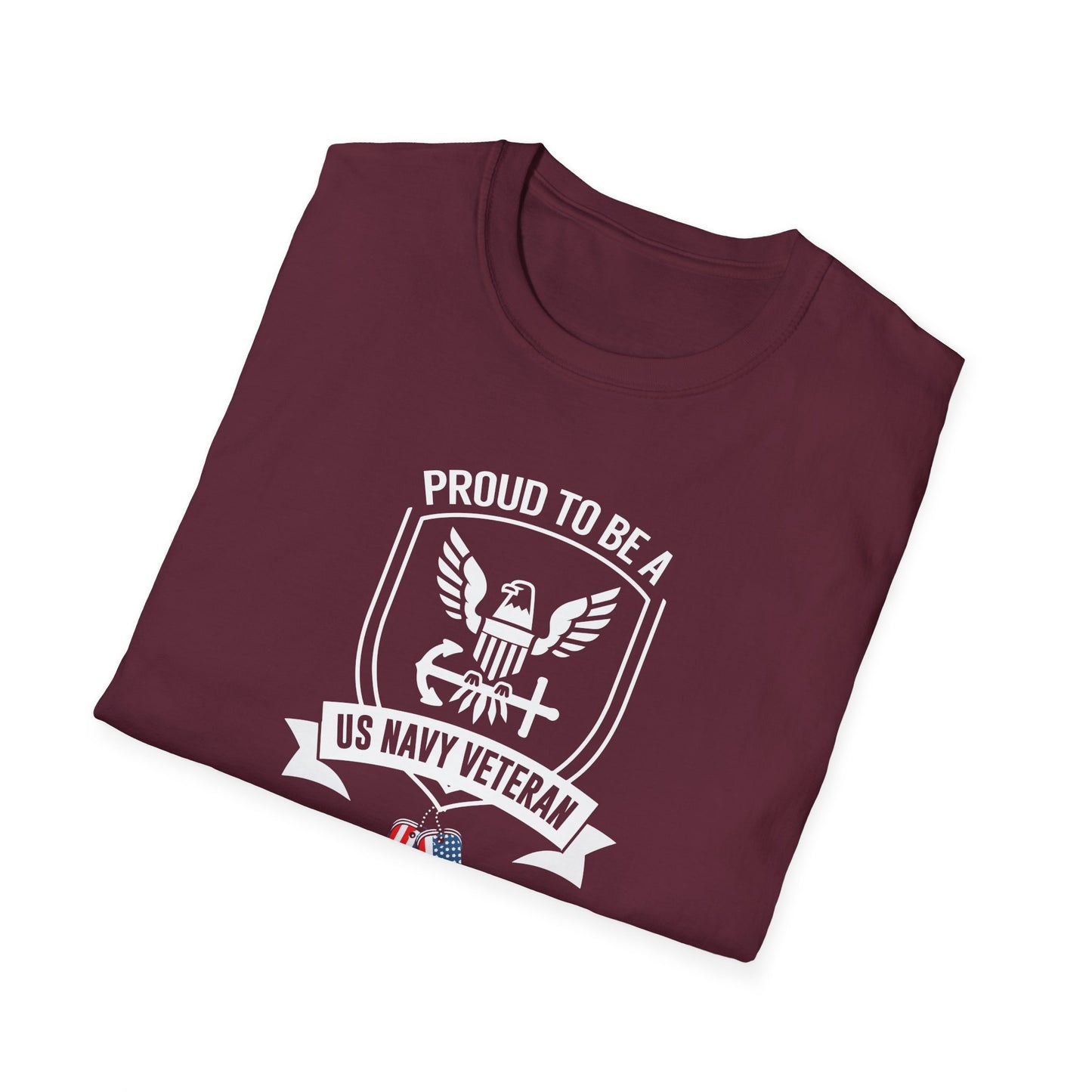 Proud to Be a US Navy Veteran T-Shirt