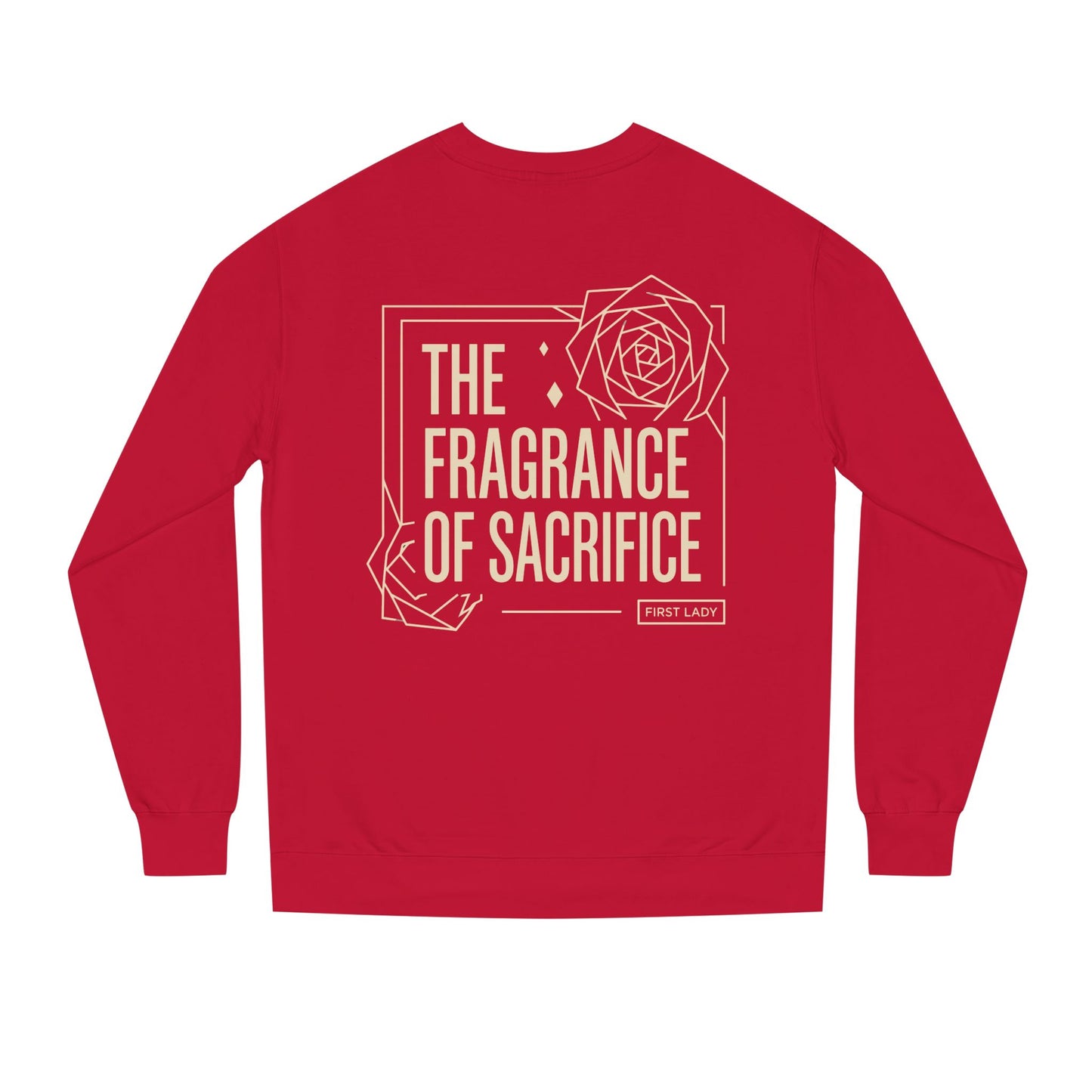 The Fragrance of Sacrifice Sweatshirt — Floral Graphic Crewneck