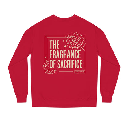 The Fragrance of Sacrifice Sweatshirt — Floral Graphic Crewneck