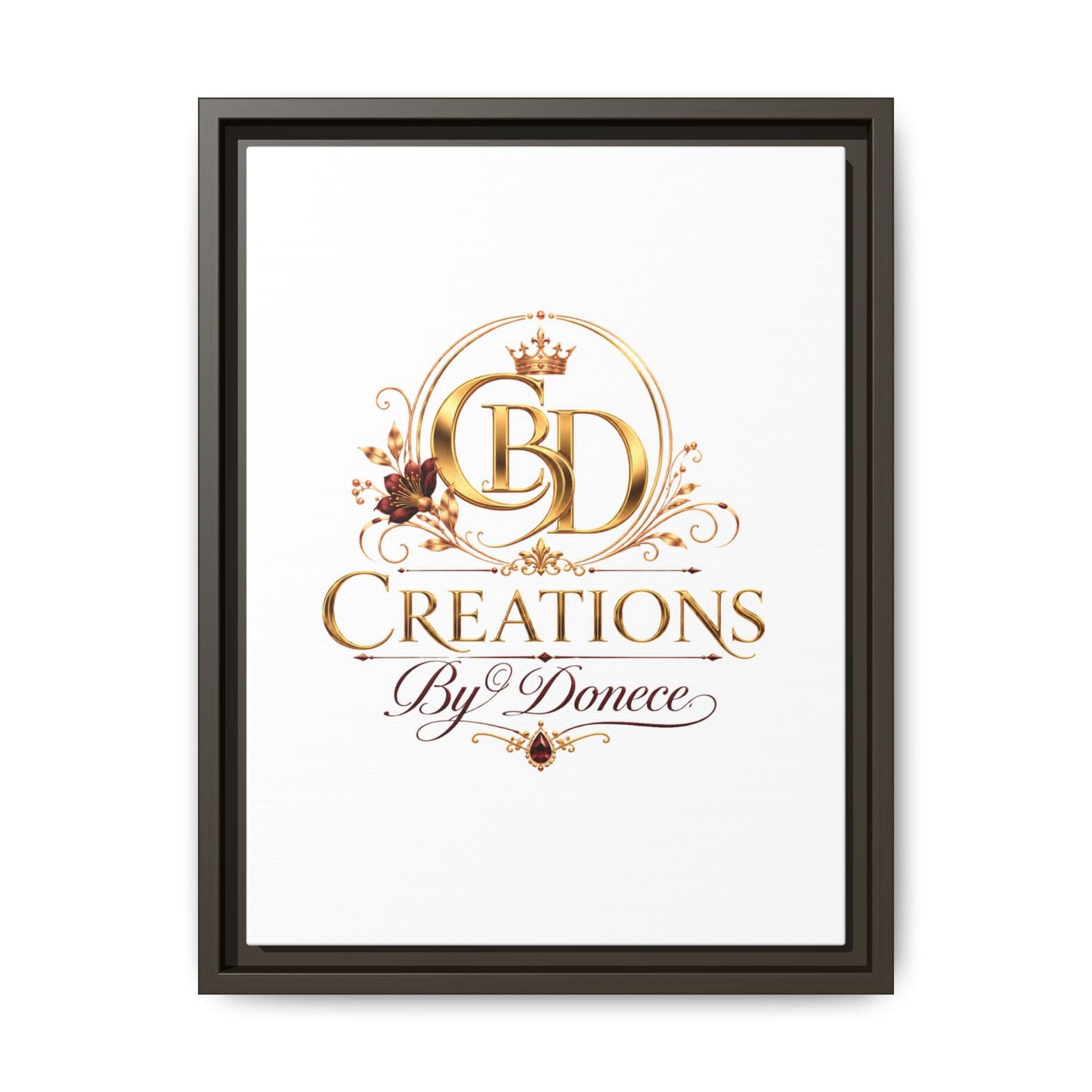 Creations By Donece — Framed Matte Canvas Wall Art