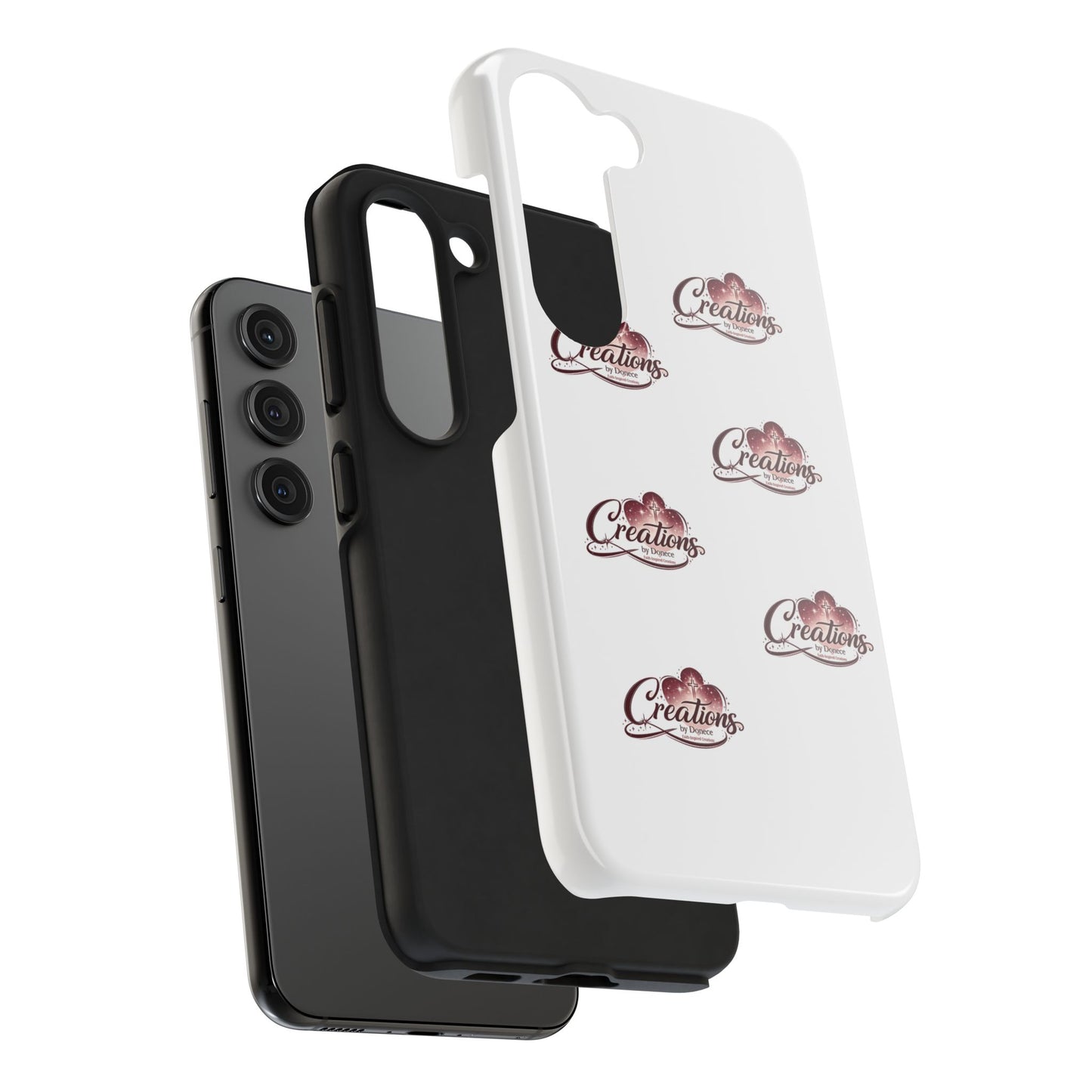 Logo Pattern Tough Phone Case — Creations Repeat Design