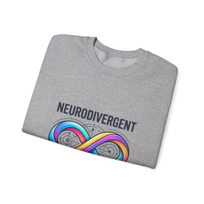 Neurodivergent and Proud Sweatshirt | autistic pride, identity-first