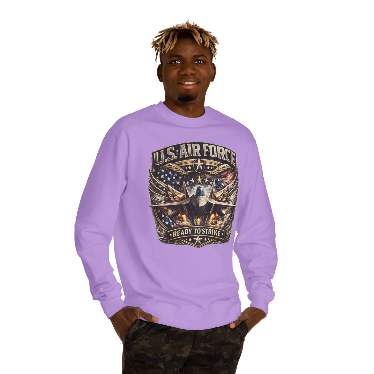U.S. Air Force "Ready to Strike" Crewneck Sweatshirt