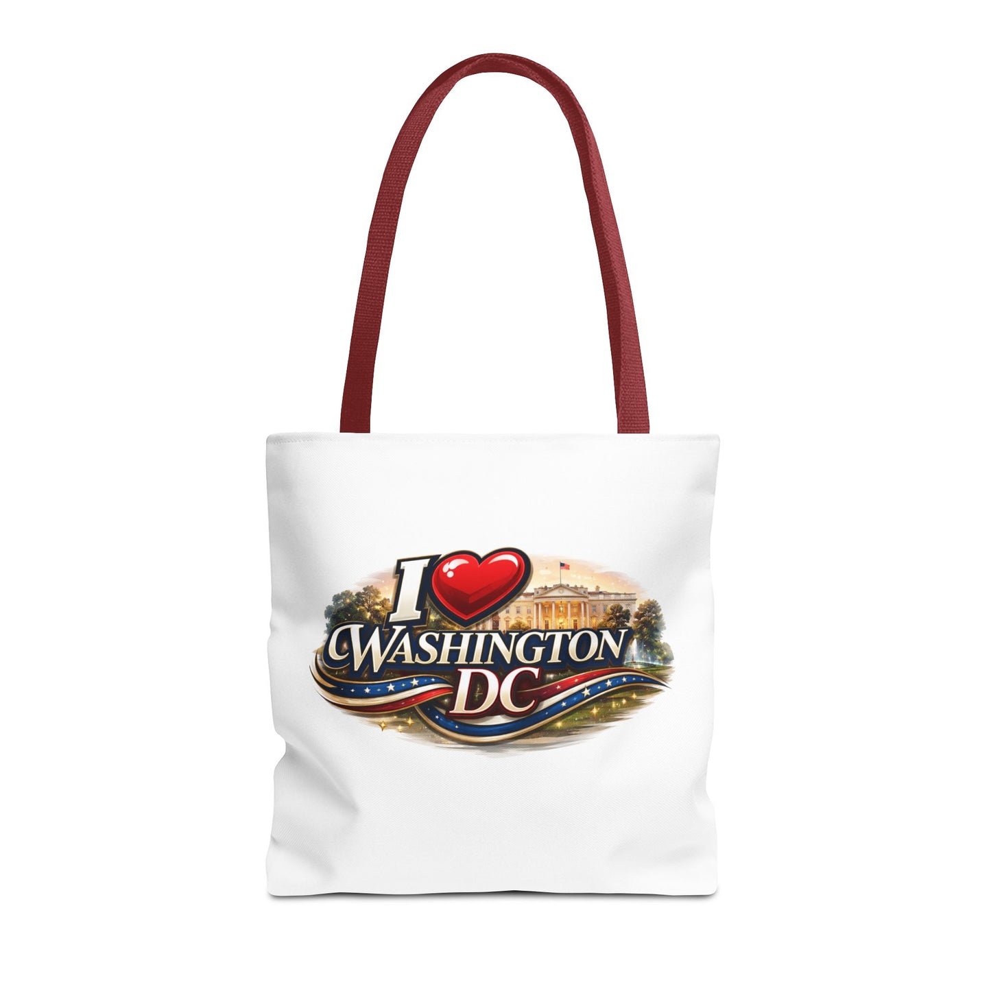 I  Washington DC Tote Bag — Souvenir City Landmark Shopper
