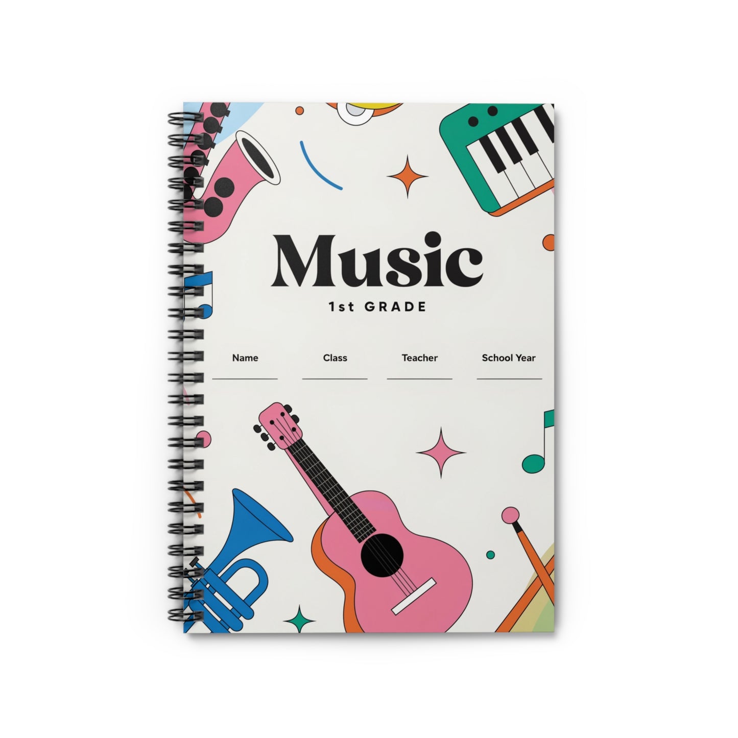Spiral Notebook - Ruled Line