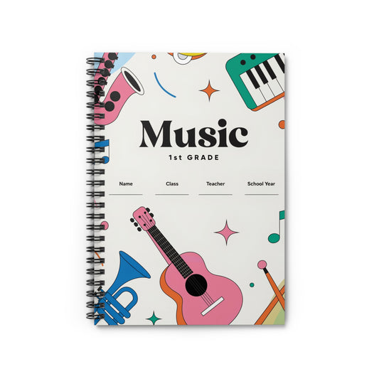 Spiral Notebook - Ruled Line