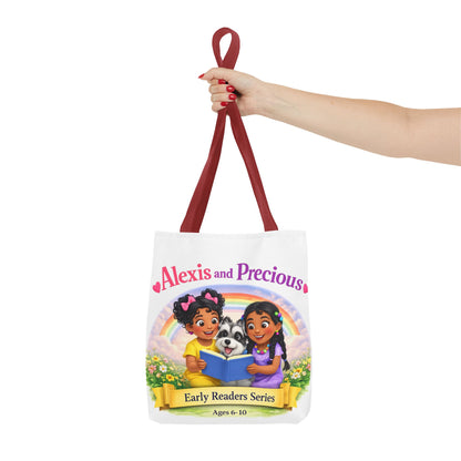 Children's Tote Bag – "Alexis and Precious" Early Readers Book Design