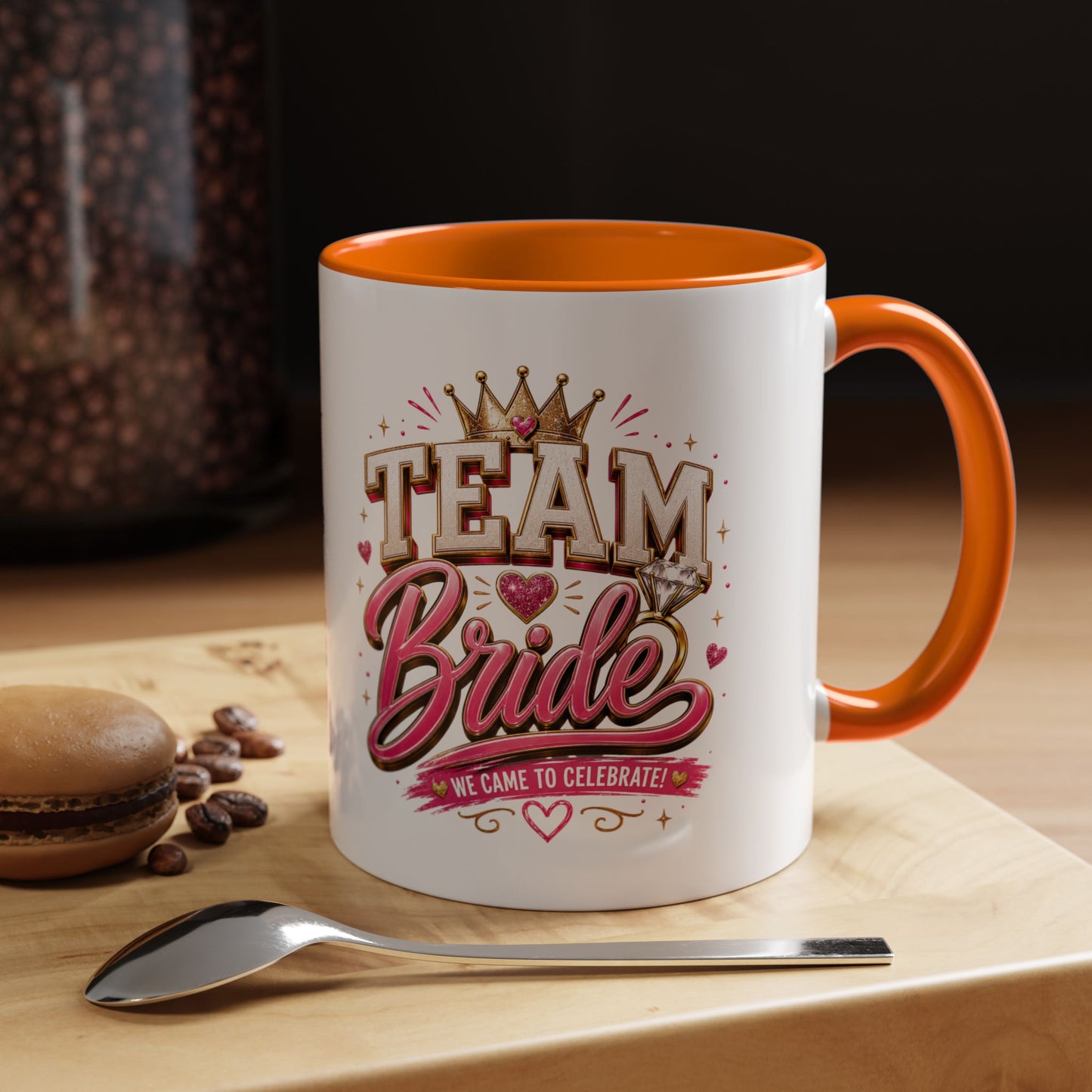 Team Bride Coffee Mug — 'Team Bride' Bachelorette Accent Mug (11/15oz)