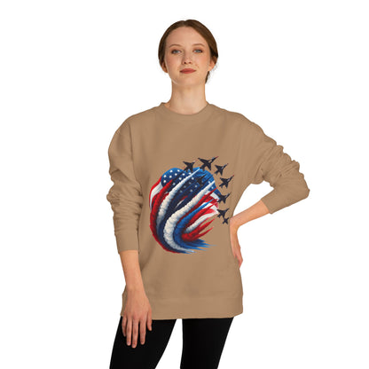 Patriotic Jet Squadron Sweatshirt