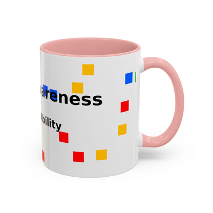 Autism Awareness Accent Mug - "See the Ability" Coffee Cup