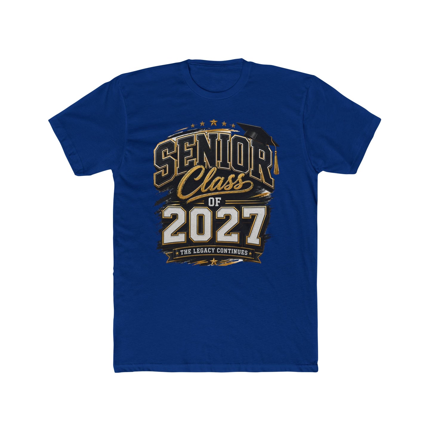 Senior Class of 2027 T-Shirt — Graduation Tee for High School & College Seniors