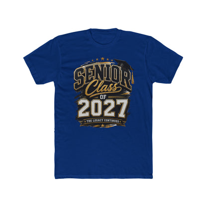 Senior Class of 2027 T-Shirt — Graduation Tee for High School & College Seniors