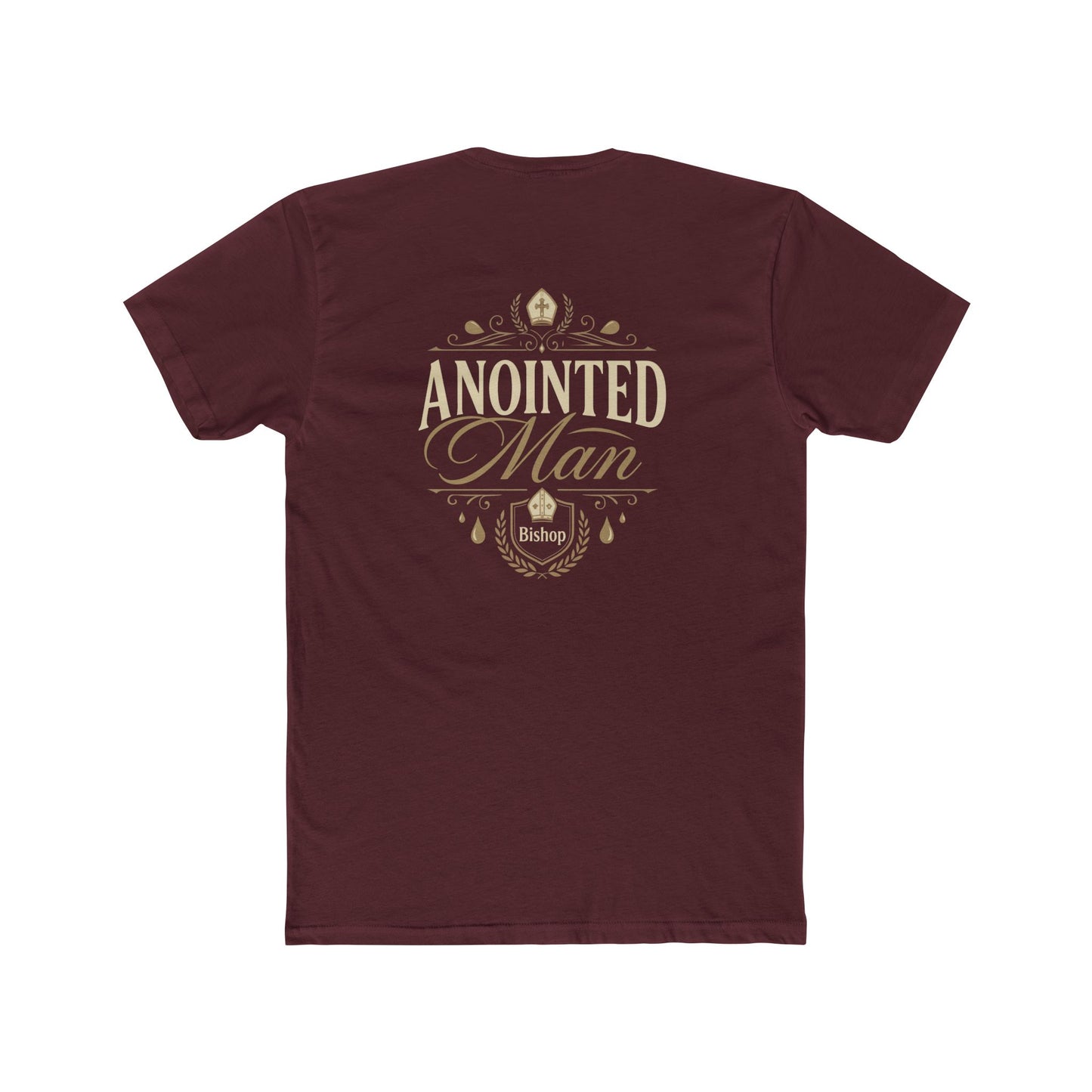 Anointed Man Tee — Christian Faith Graphic T-Shirt