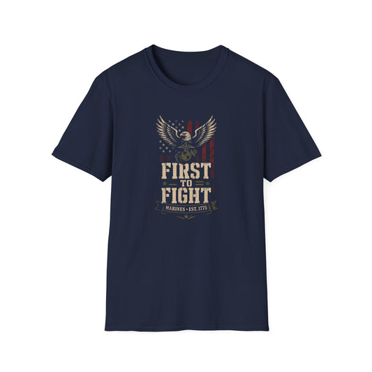 First to Fight Eagle T-Shirt