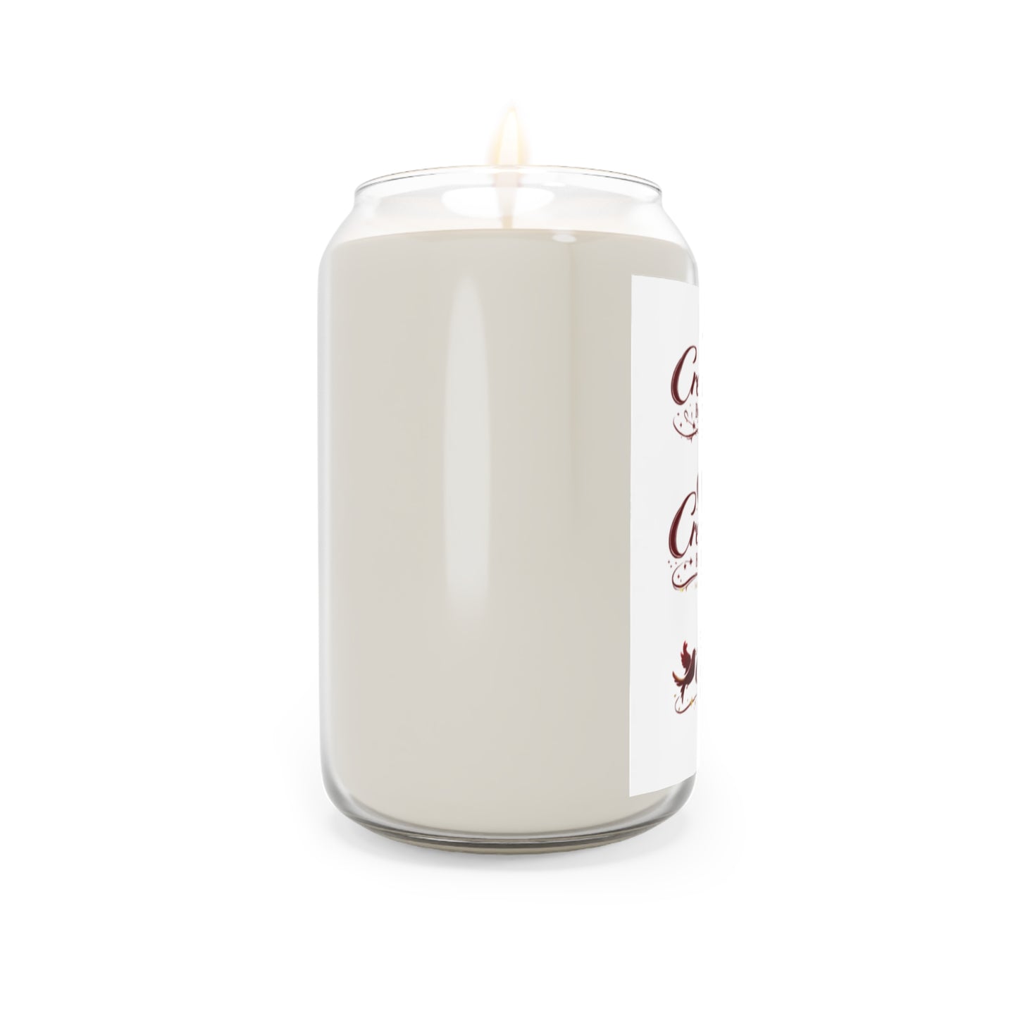 Scented Soy Candle 13.75oz — Creations By Donece (Long-Lasting Aromatherapy Jar)