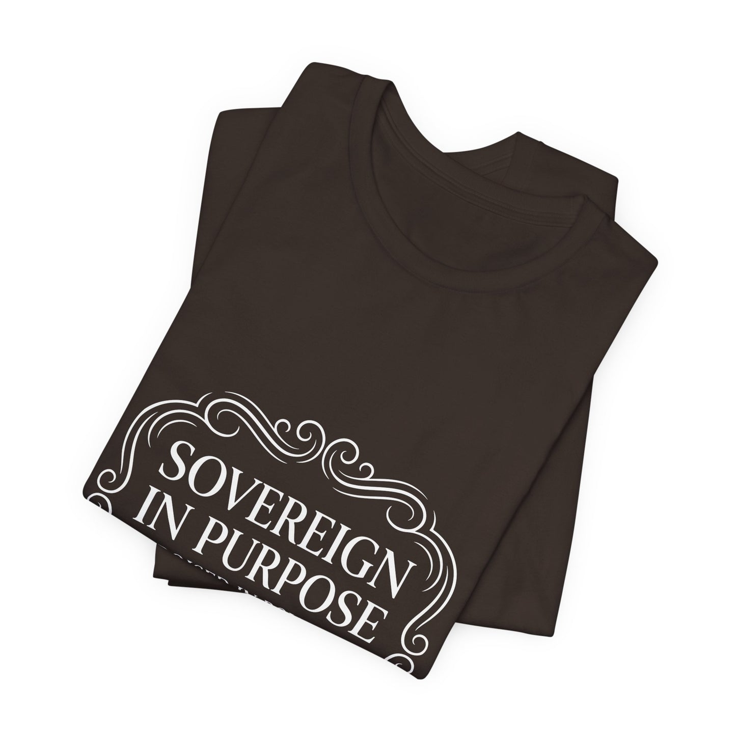 Sovereign in Purpose T‑Shirt — "Poised in Power" First Lady Tee