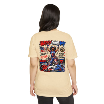 Happy Labor Day Workers T-Shirt — Union Strong, Honor Hard Work Tee