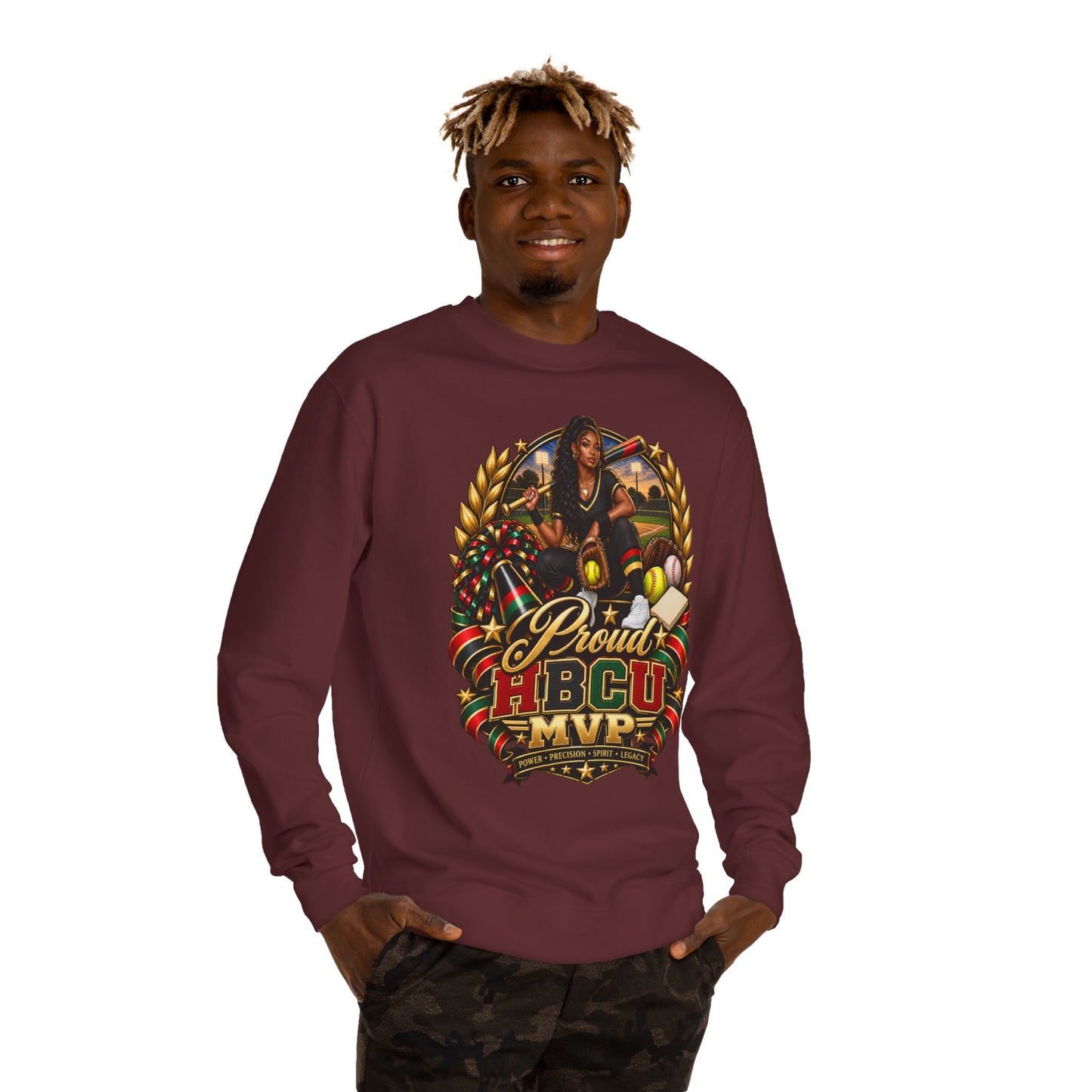 HBCU MVP Crewneck Sweatshirt – Proud HBCU Collegiate Pride
