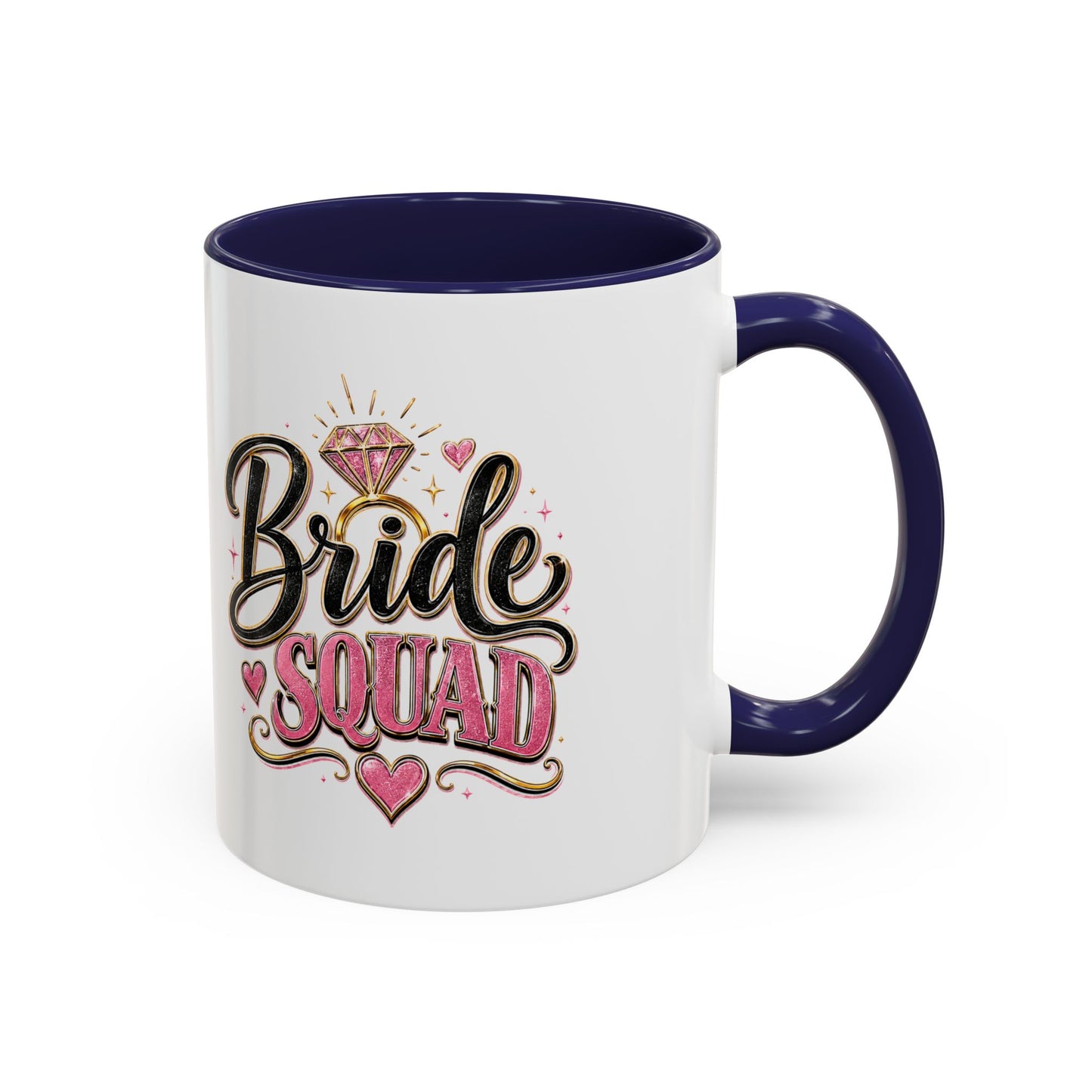 Bride Squad Coffee Mug — Bachelorette Party Gift, Bridal Shower Accent Mug