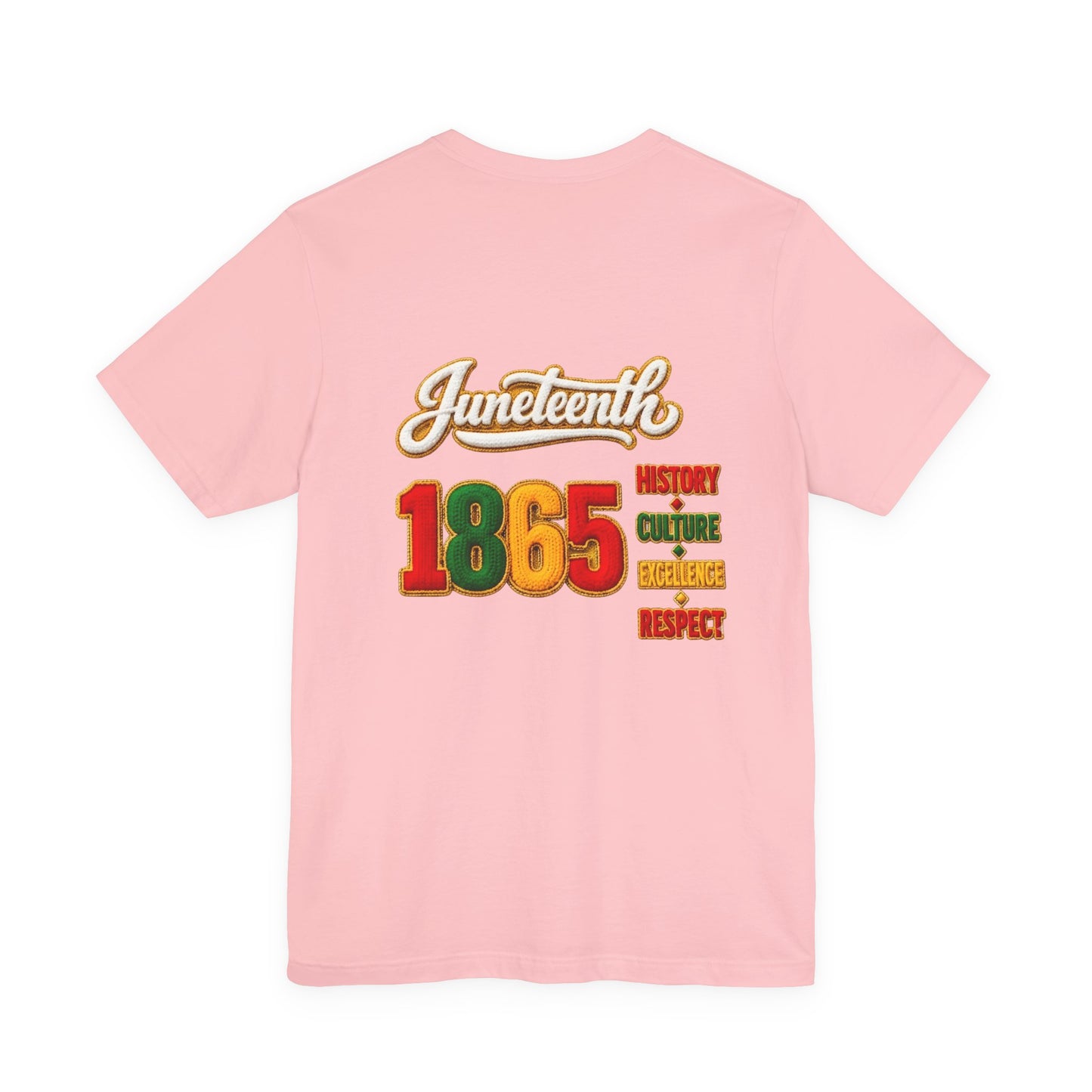 Juneteenth 1865 Tee — History • Culture • Excellence • Respect T-Shirt