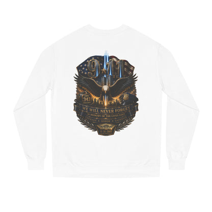 9/11 Memorial Sweatshirt — Never Forget Tribute Crewneck