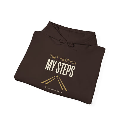 The Lord Directs My Steps -Proverbs 16:9 Hoodie