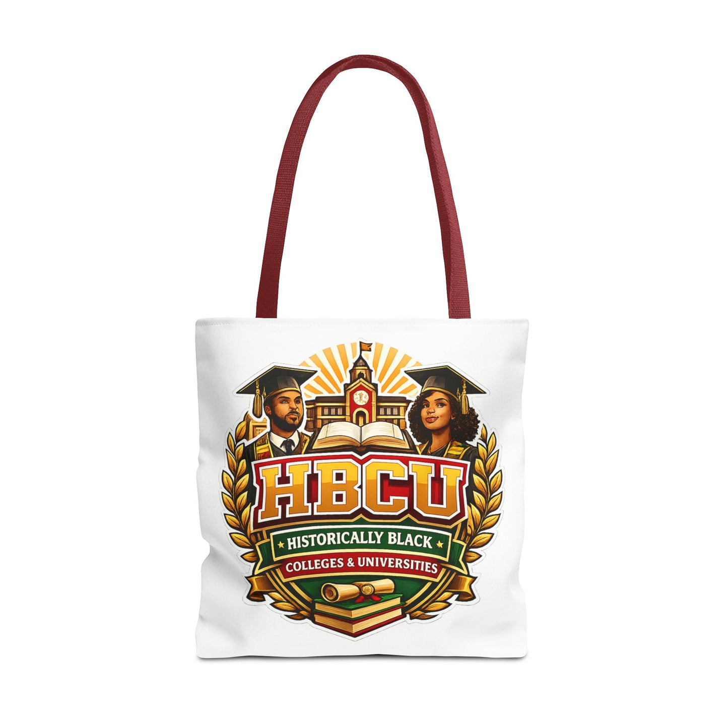 HBCU Crest Tote Bag — Historically Black Colleges & Universities Graduation Tote