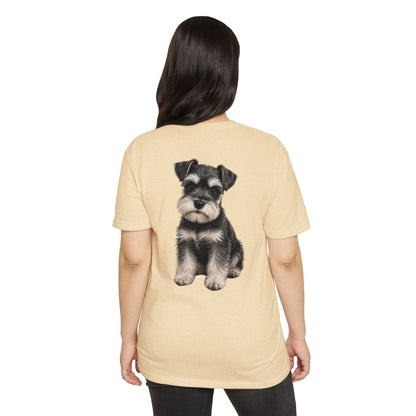 Schnauzer Puppy T-Shirt — Cute Dog Graphic Tee