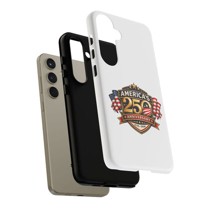 25th Anniversary Patriotic Phone Case — America’s Celebration Design