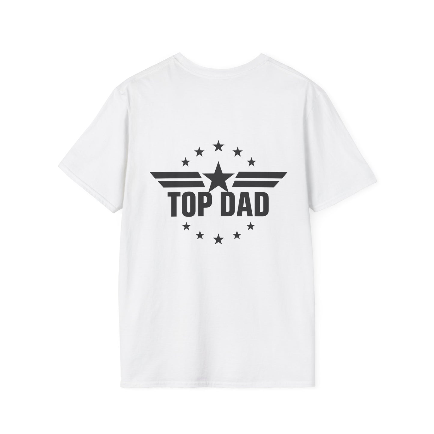Top Dad T-Shirt — Retro Star Emblem Father's Day Tee