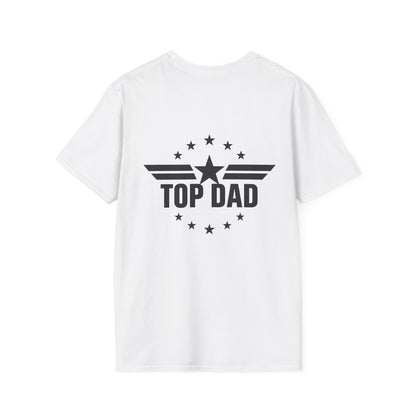Top Dad T-Shirt — Retro Star Emblem Father's Day Tee