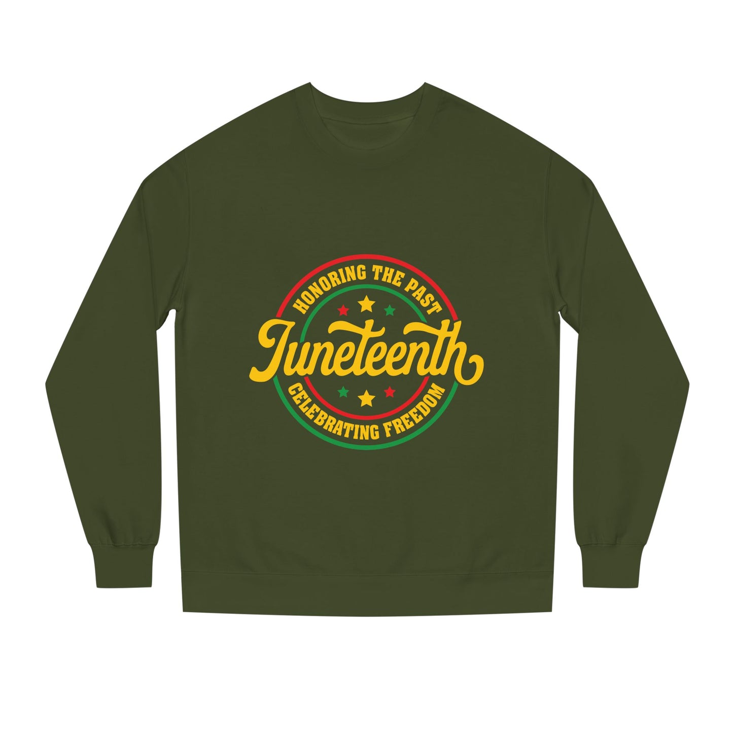 Juneteenth Crewneck Sweatshirt — "Honoring the Past, Celebrating Freedom"