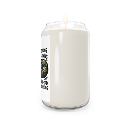 Dad Tribute Soy Candle — 13.75oz Scented Jar (Funny, Strong, Loving)
