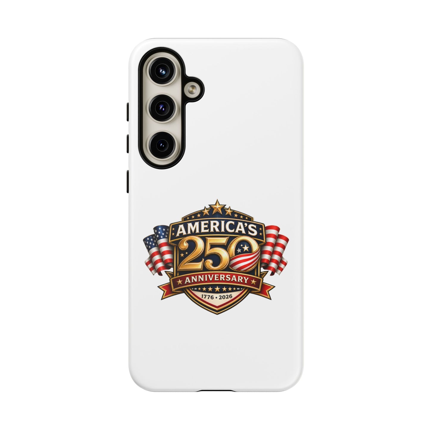 25th Anniversary Patriotic Phone Case — America’s Celebration Design