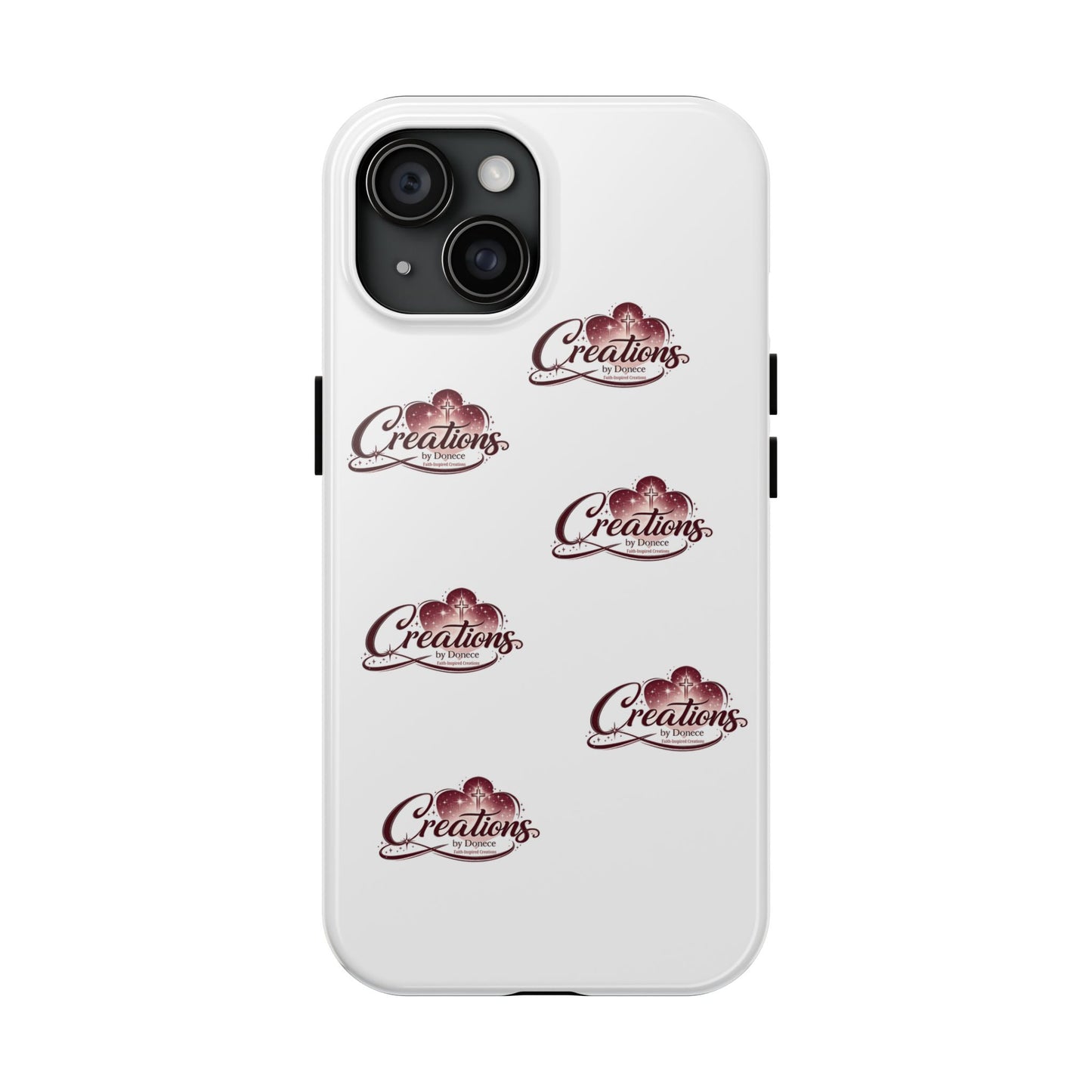 Logo Pattern Tough Phone Case — Creations Repeat Design