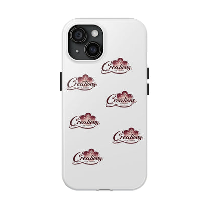 Logo Pattern Tough Phone Case — Creations Repeat Design