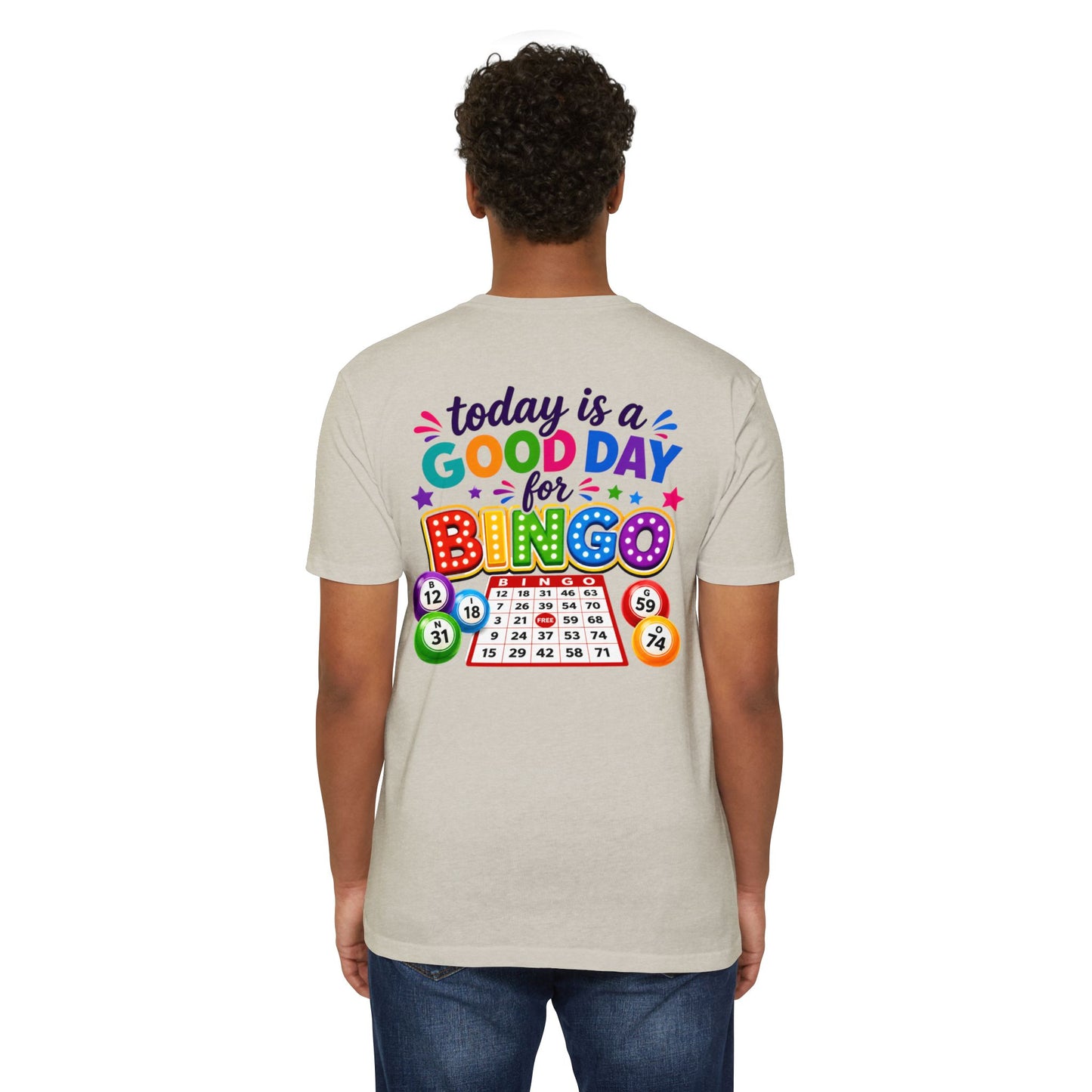 Bingo T-Shirt — "Today Is a Good Day for Bingo" Colorful Game Night Tee
