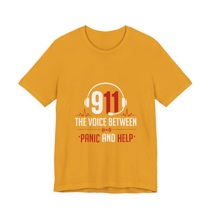911 Dispatcher T-Shirt — “The Voice Between Panic and Help”