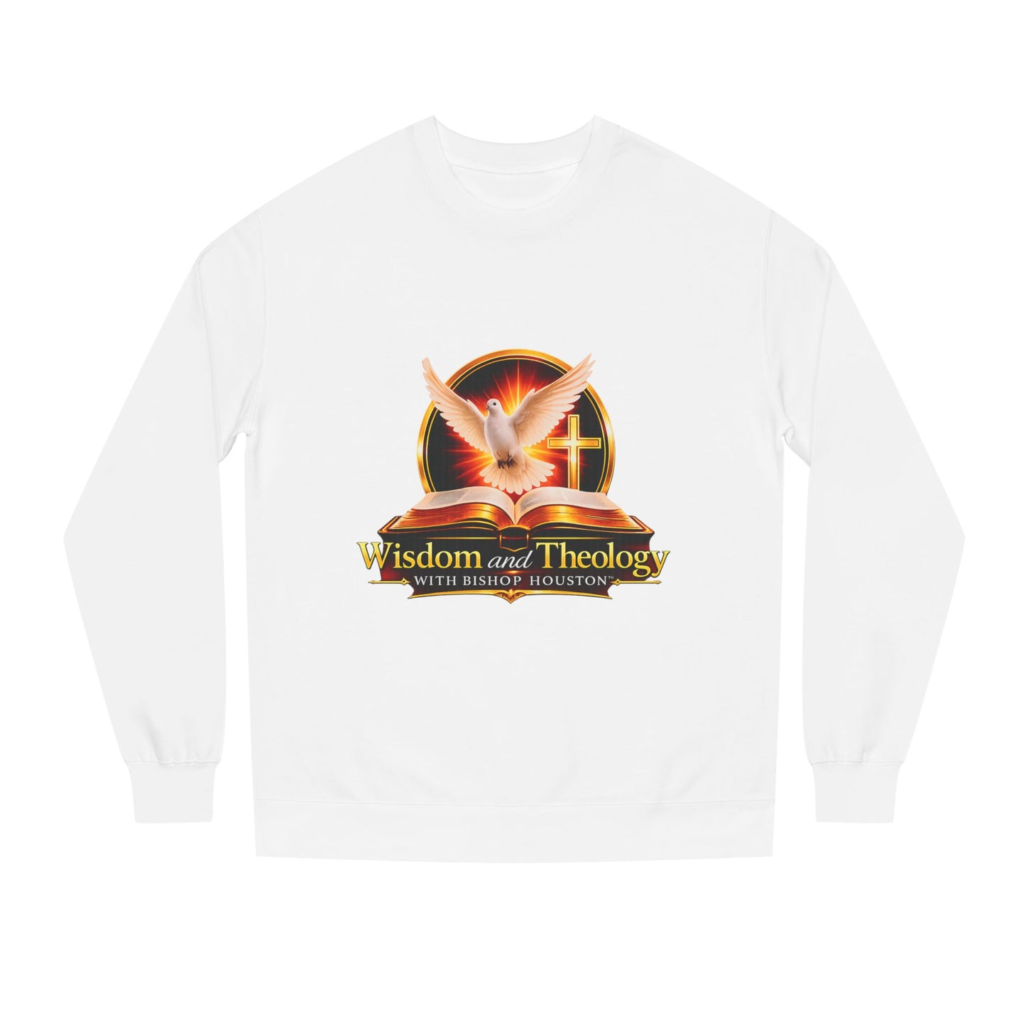 Wisdom and Theology Crewneck Sweatshirt — Dove & Cross Christian Pullover