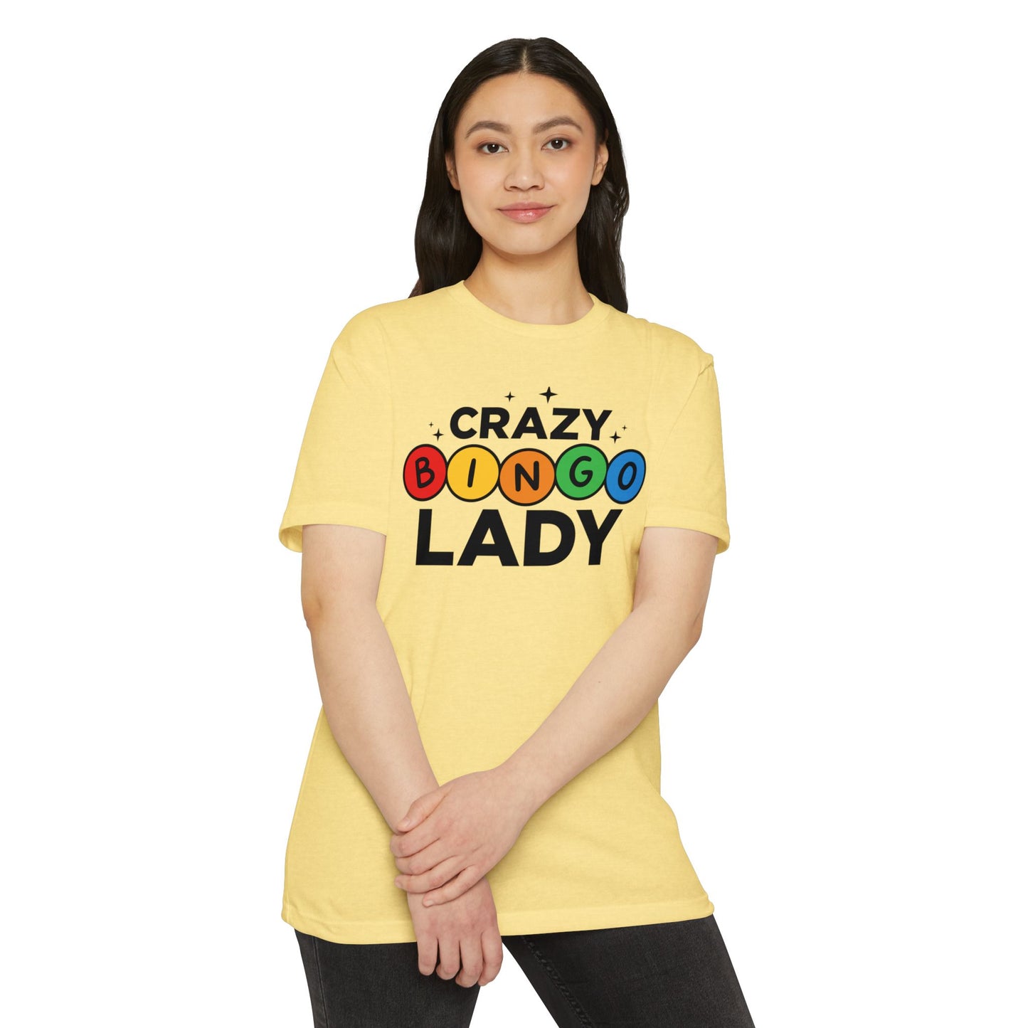 Crazy Bingo Lady T-Shirt — Funny Bingo Lover Tee