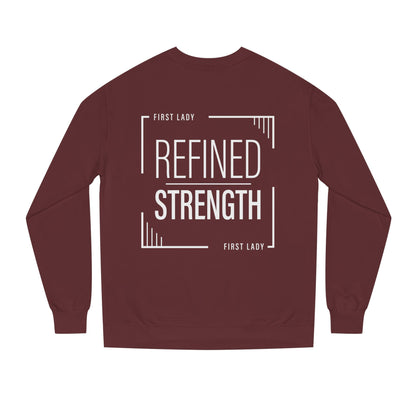 Refined Strength Sweatshirt — "First Lady" Graphic Crewneck