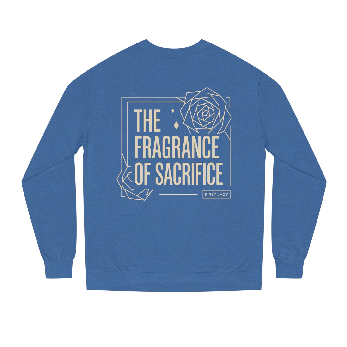 The Fragrance of Sacrifice Sweatshirt — Floral Graphic Crewneck