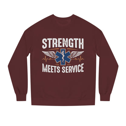EMT Strength Meets Service Sweatshirt