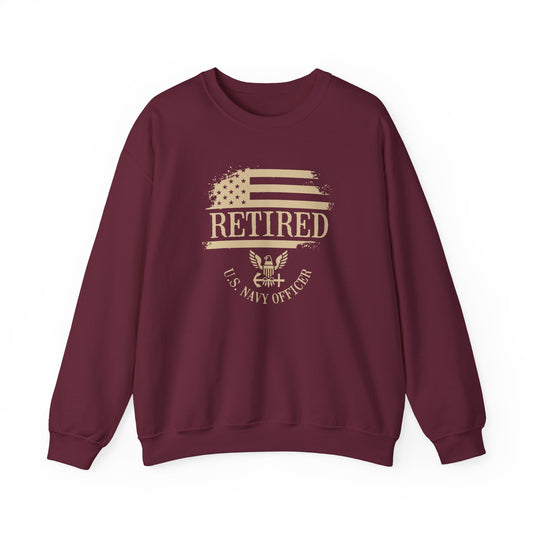 Retired U.S. Navy Officer Sweatshirt