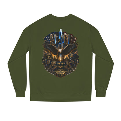 9/11 Memorial Sweatshirt — Never Forget Tribute Crewneck