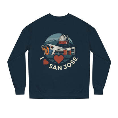 San Jose Heart Crewneck Sweatshirt