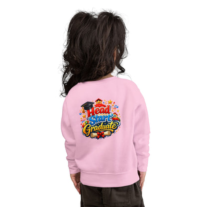 Head Start Graduate Toddler Sweatshirt — Preschool Graduation Crewneck