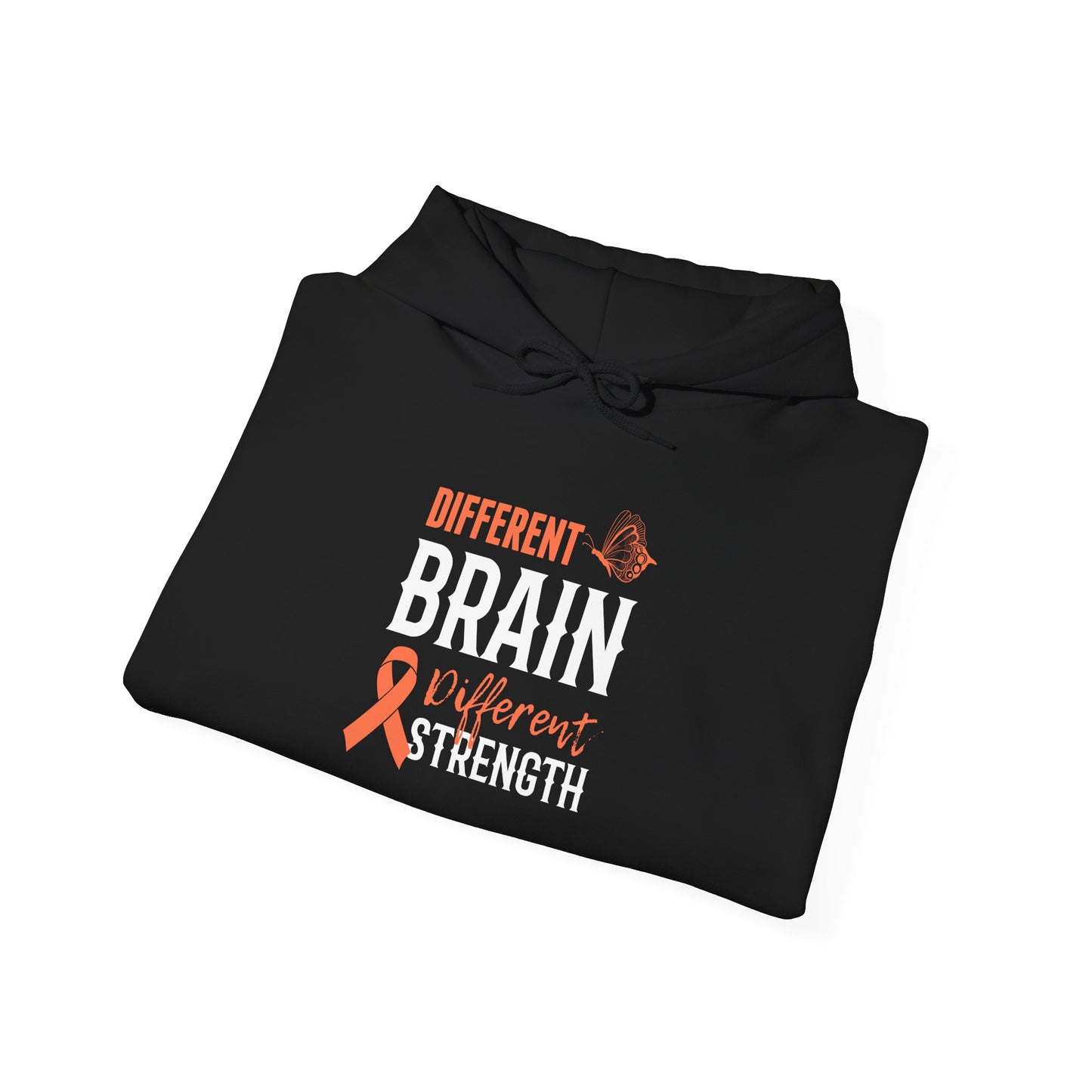 Different Brain Different Strength Hoodie