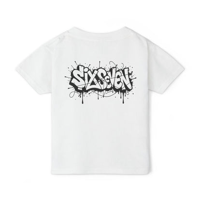 Toddler T-Shirt — Graffiti “SixSeven” Street Art Tee