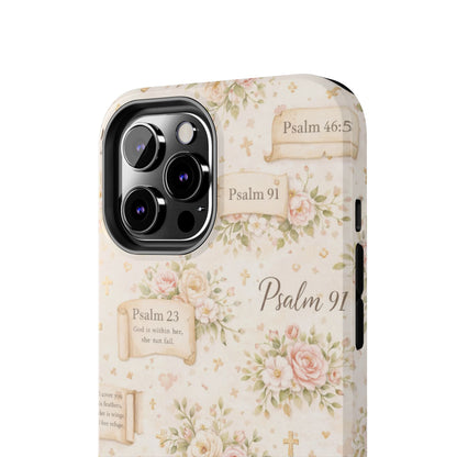 God Is Within Her Phone Case | Christian Floral iPhone Case